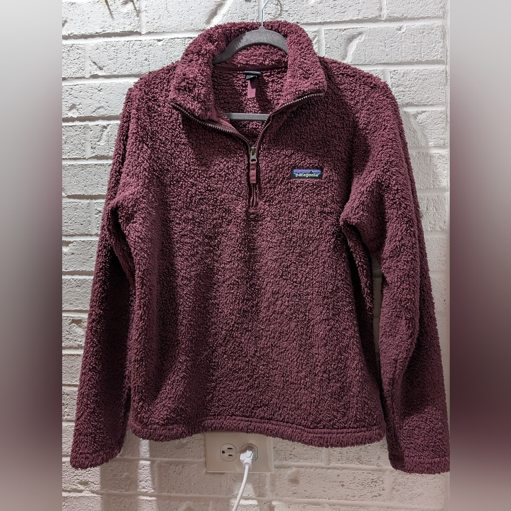 Patagonia Women's Fleece Pullover Sweater - Plum